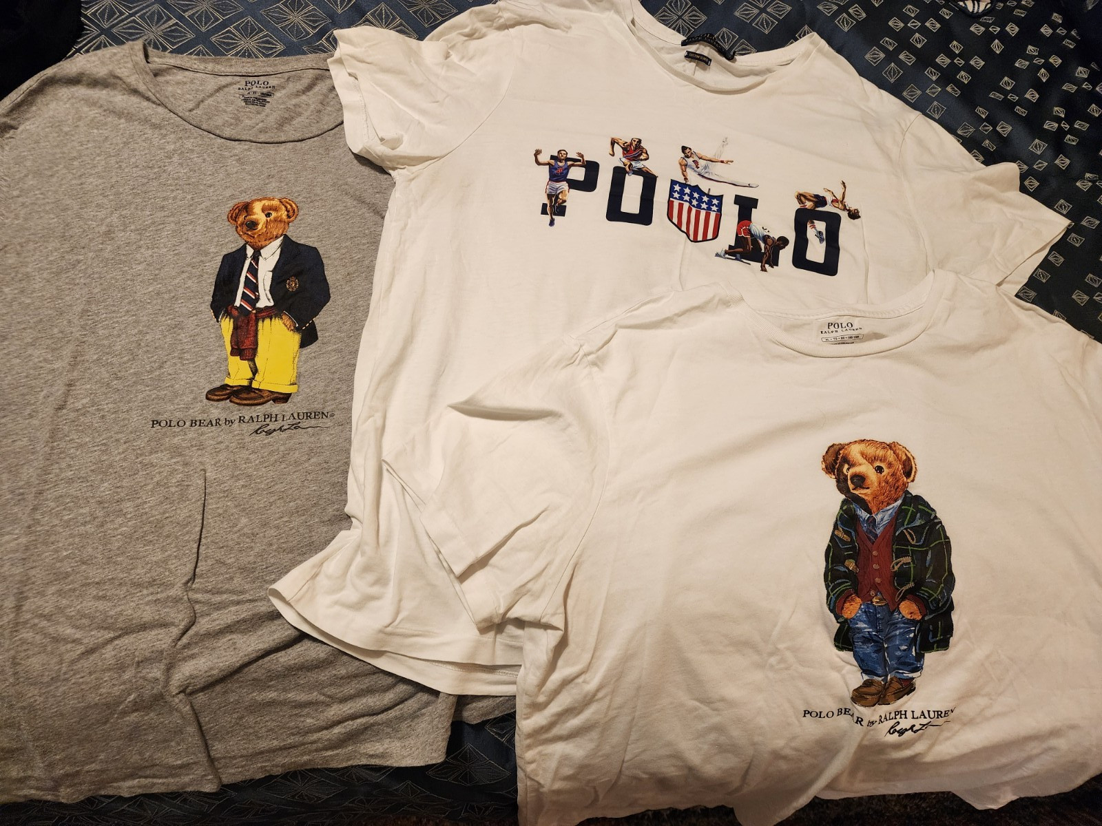 3 Polo Ralph Lauren Tshirts