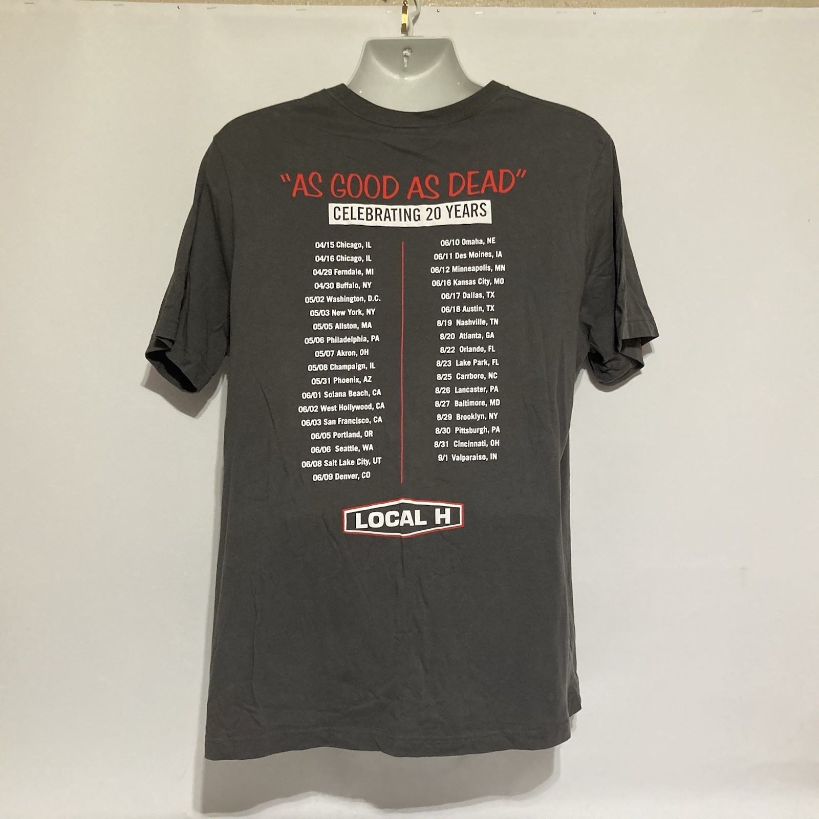 Local H Straight Outta Zion Rock Band T Shirt Black BO426 gallery