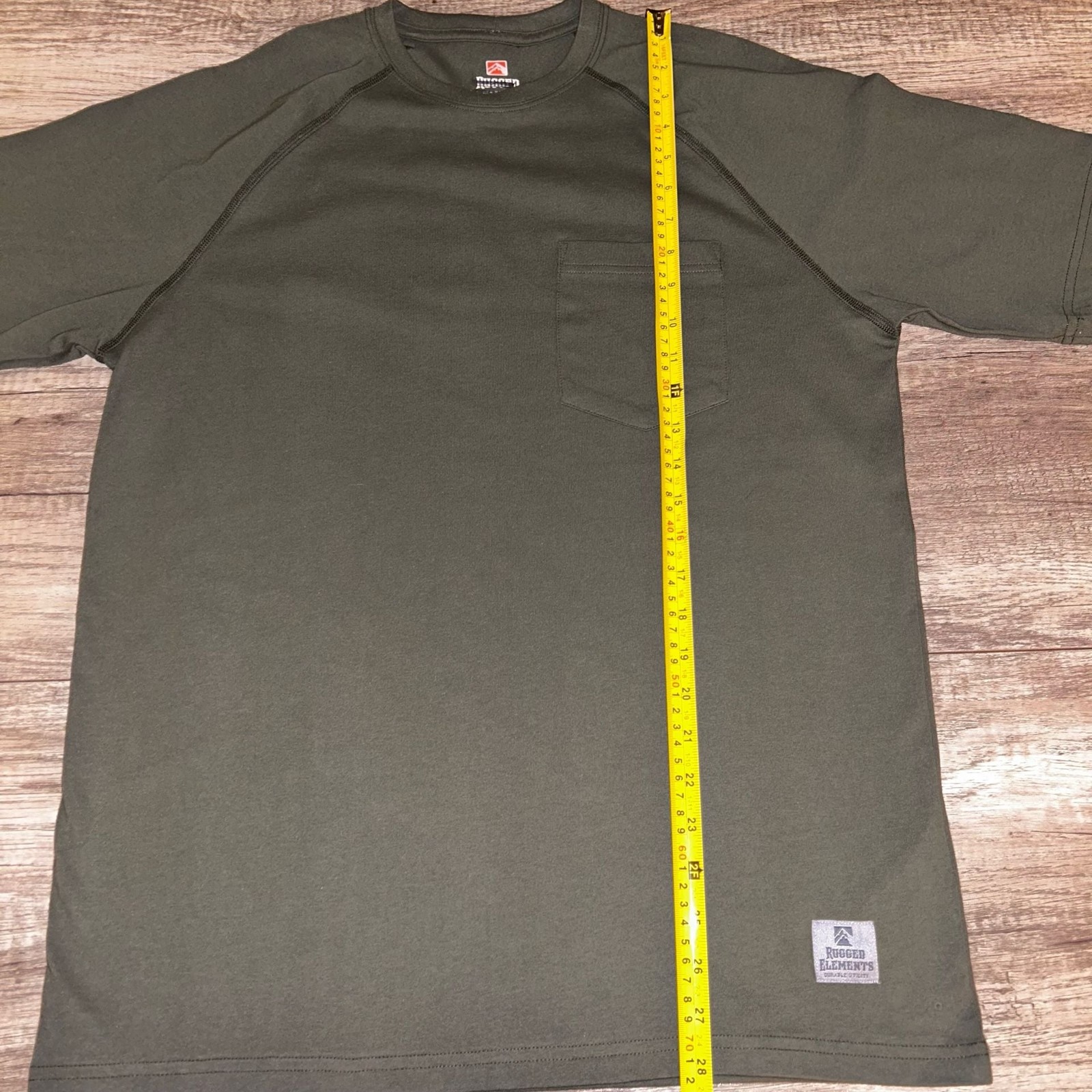 Rugged Elements Durable Utility Pocket T-Shirt Size Small A16 gallery