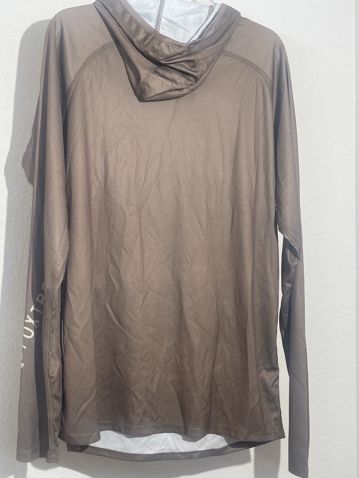 Zero Foxtrot Medium HOODED RASH SHIRT W/KANGAROO POCKET COLOR Brown gallery