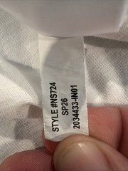 NWT Madewell Vintage Tee Mens Solid White Medium $45 Retail NS724