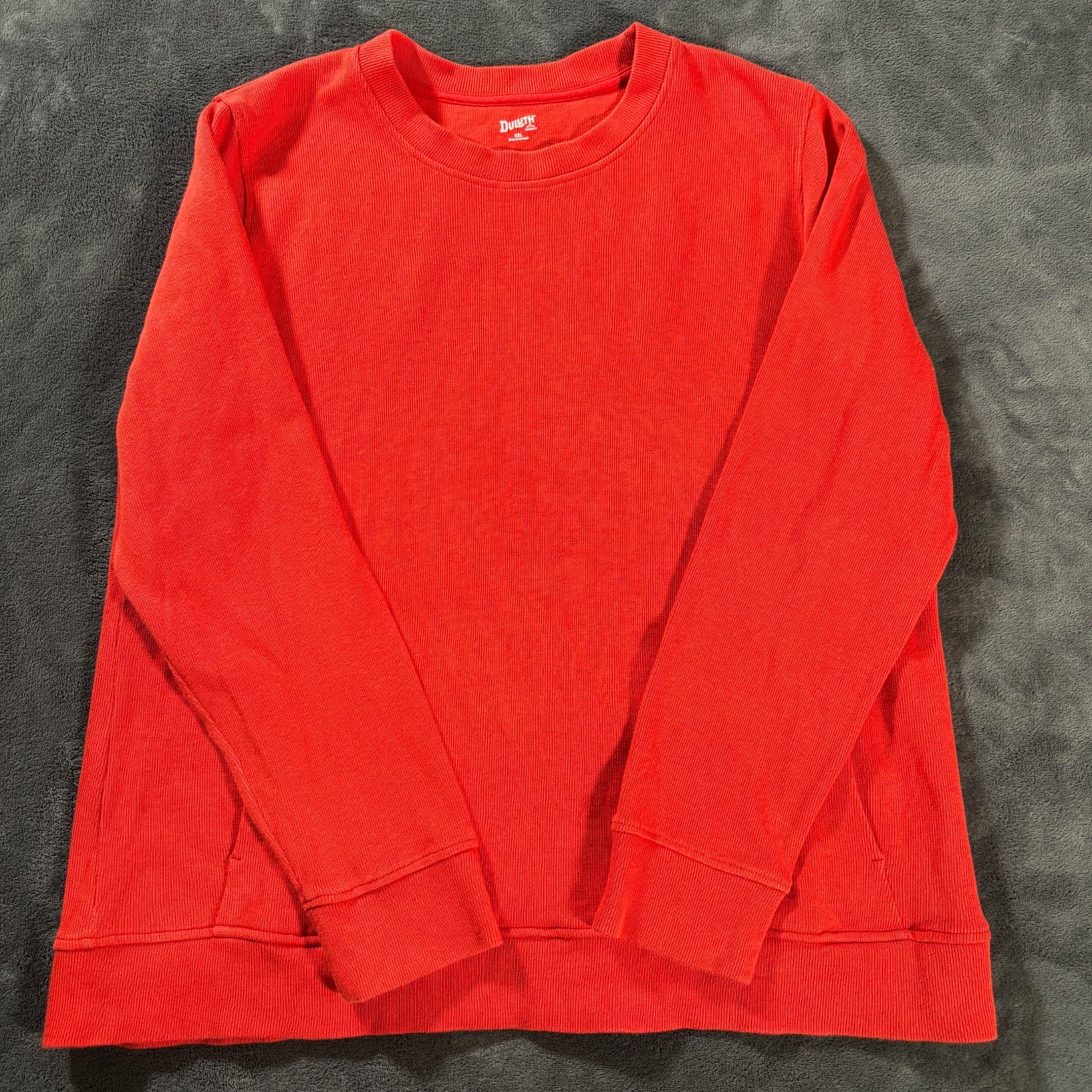 Duluth Trading Company Long Sleeve Shirt with Kangaroo Pocket Thick/Heavy XXL gallery