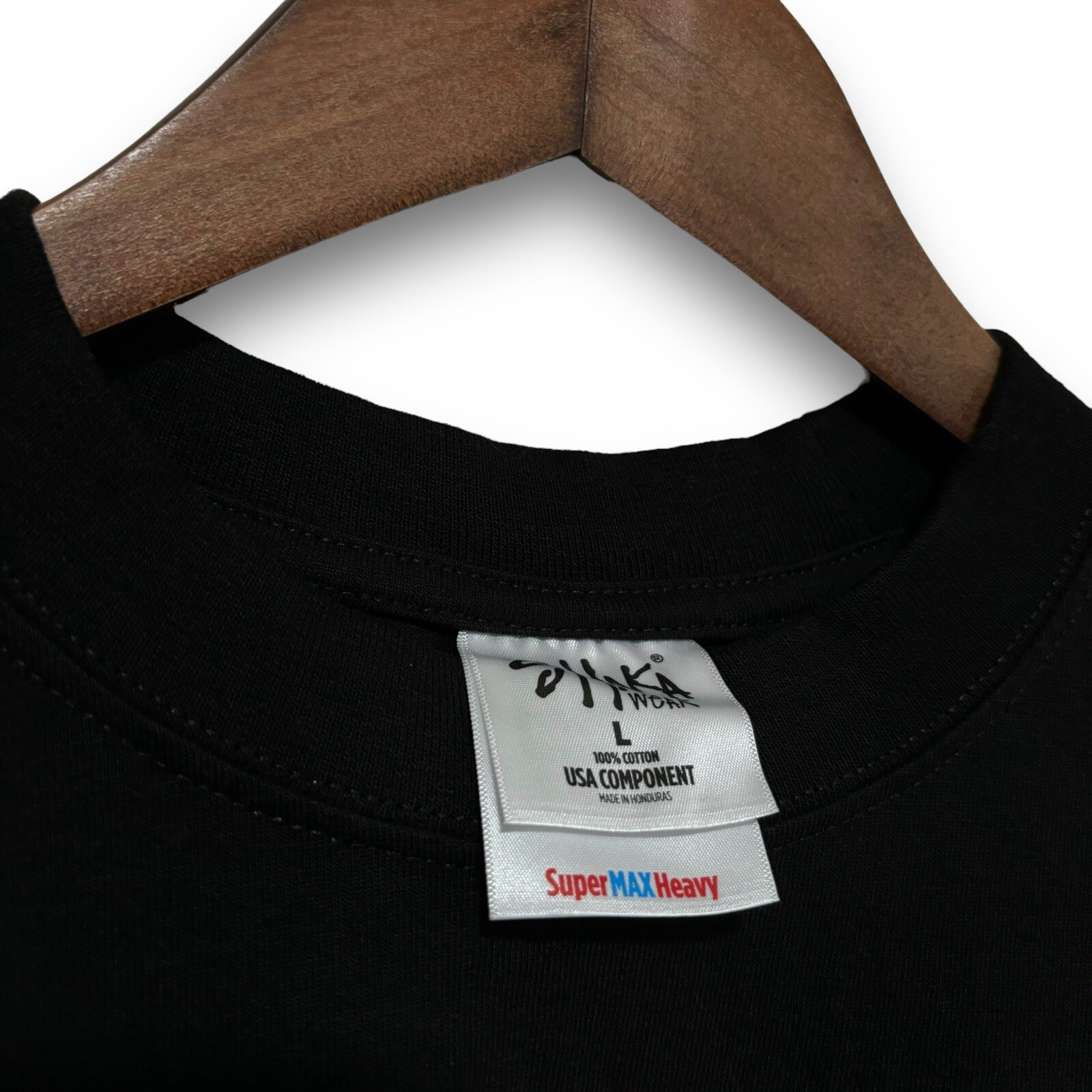 Swoly Supplements Men's Graphic Heavyweight T Shirt Black Size Large 21 x 30 gallery