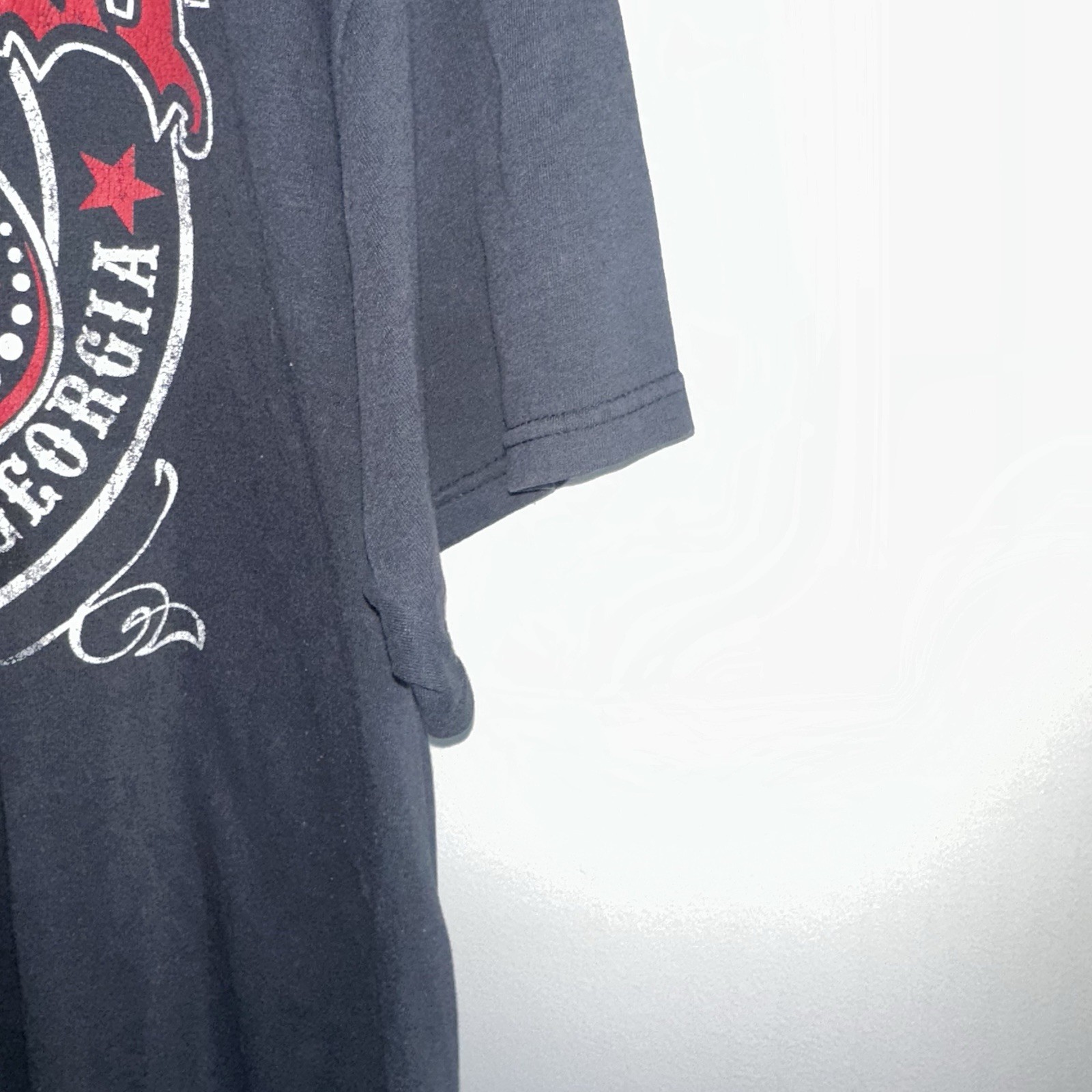Sevendust Band T-Shirt Black Skull Graphic Atlanta Georgia Men’s XL 25x30 Y2K gallery