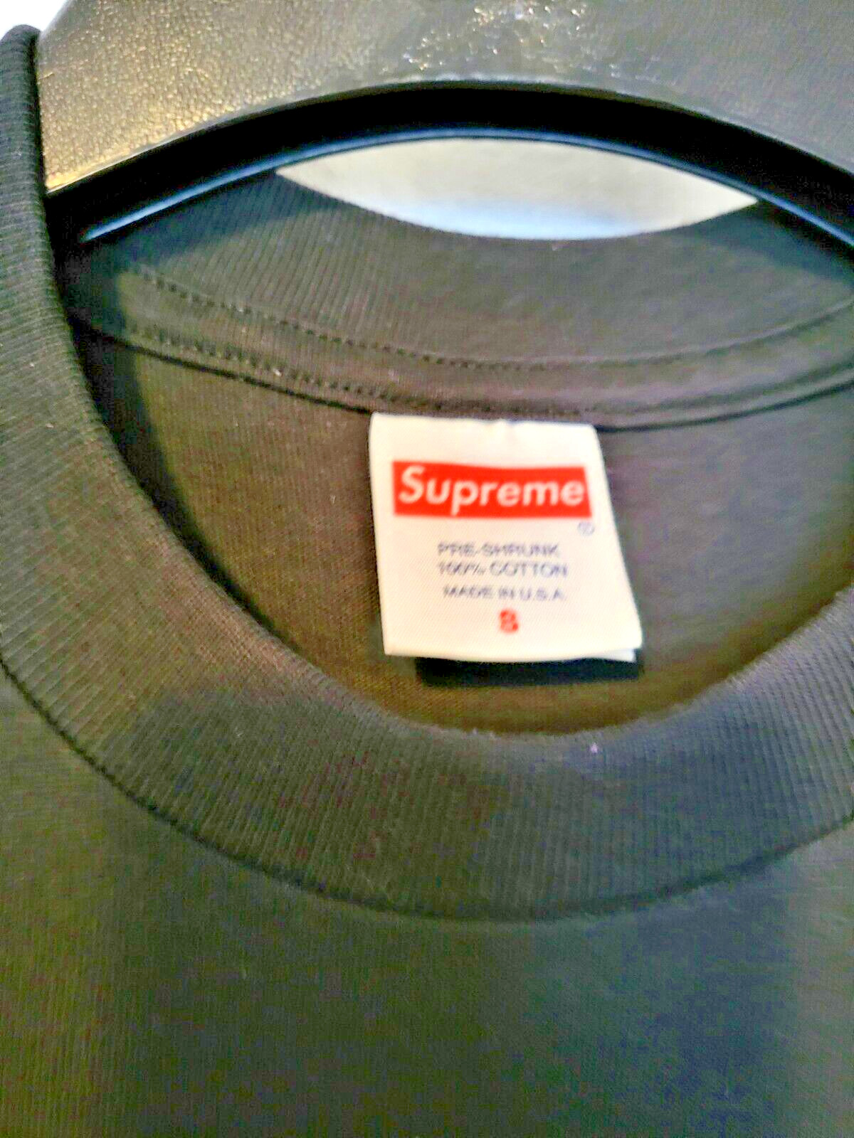 Supreme x Toy Machine Fist Tee SS24 Size Small Black gallery