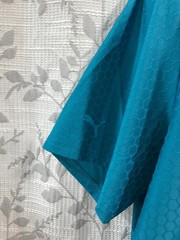 Engineered By Porsche Design X Puma Men’s Size L Tropical Blue Hexagon Tee $110