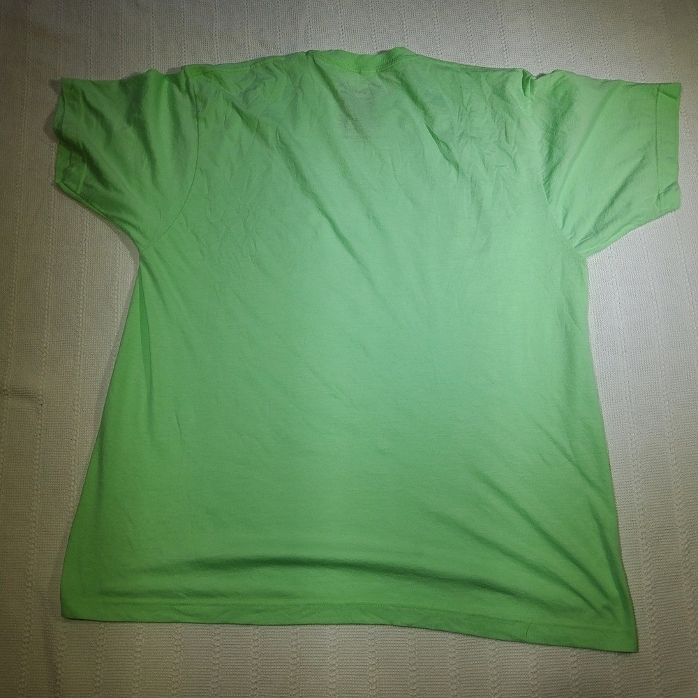 Fender Lime Green Short Sleeve Tee Size XL gallery