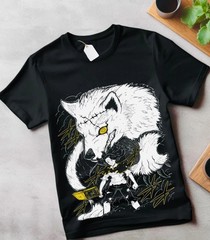 Anime Charmy Pappitson Wolf Or Sheep Black Clover Black T-Shirt