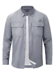 I Men’s Button Down Shirt, Long Sleeve, Quick Dry