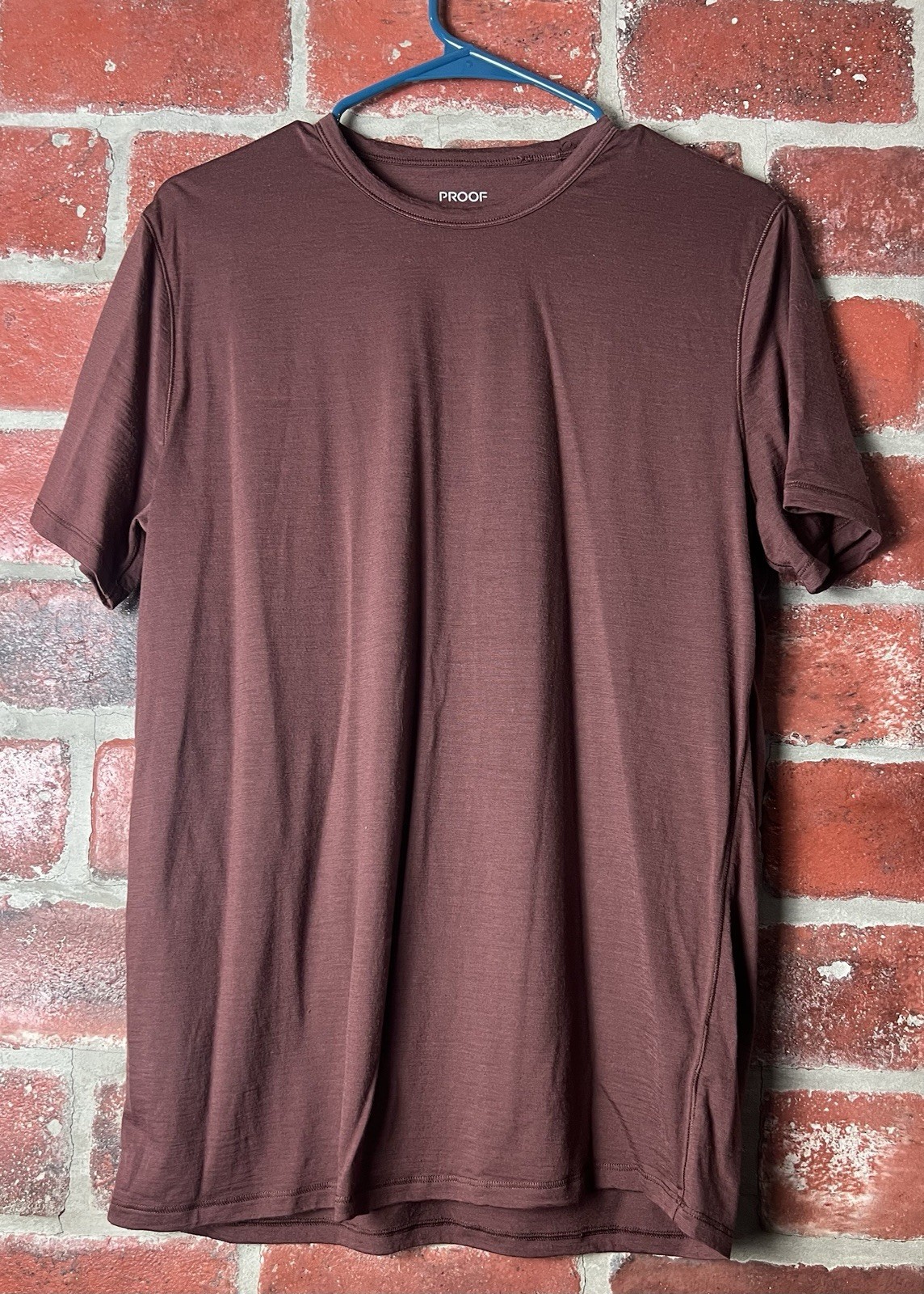 Proof Huckberry 72 Hour T-Shirt Merino Wool Blend Performance Fit Size Medium gallery