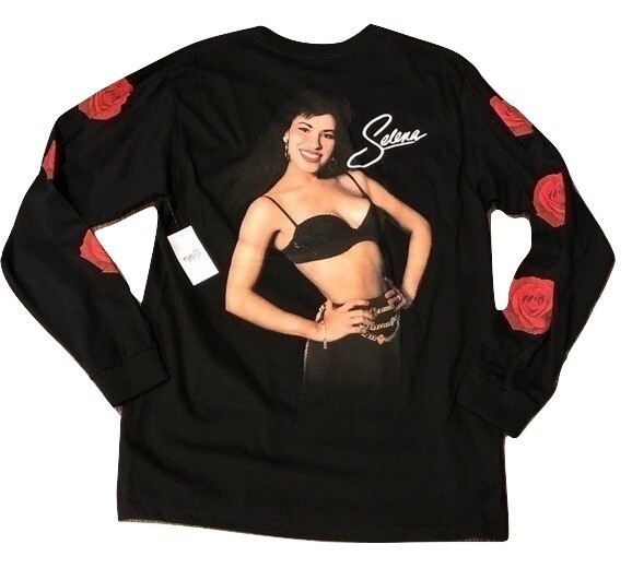 Official Selena Rose Black Long Sleeve Tee Shirt New gallery