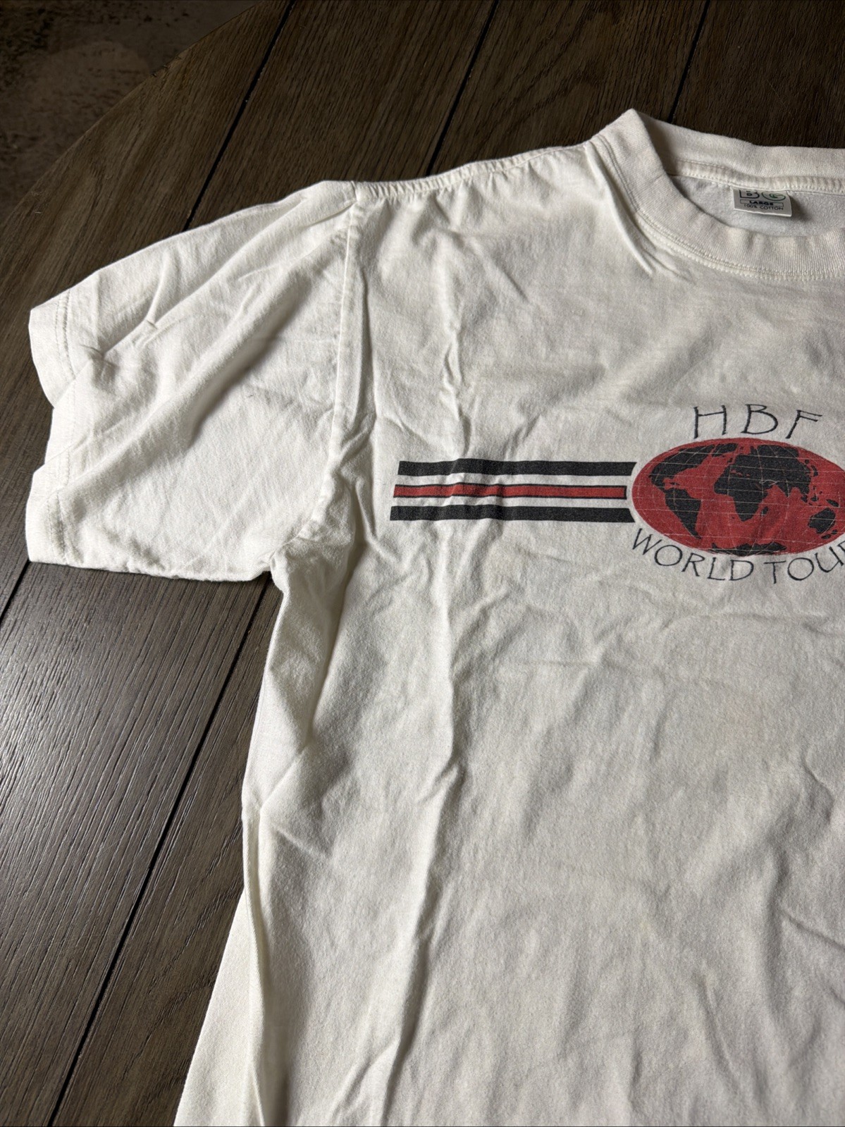 Vintage 90s Hootie & The Blowfish World Tour Shirt L Concert Tee VTG Rare gallery