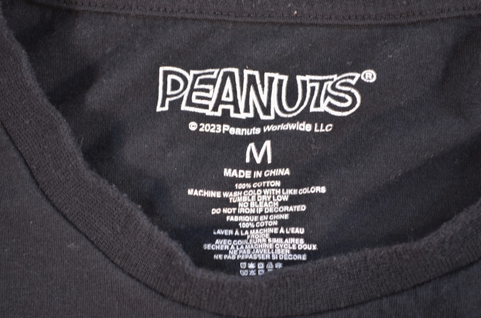 Peanuts Snoopy Japan Sleeping on Roof Rooftop of Temple Shirt Medium gallery