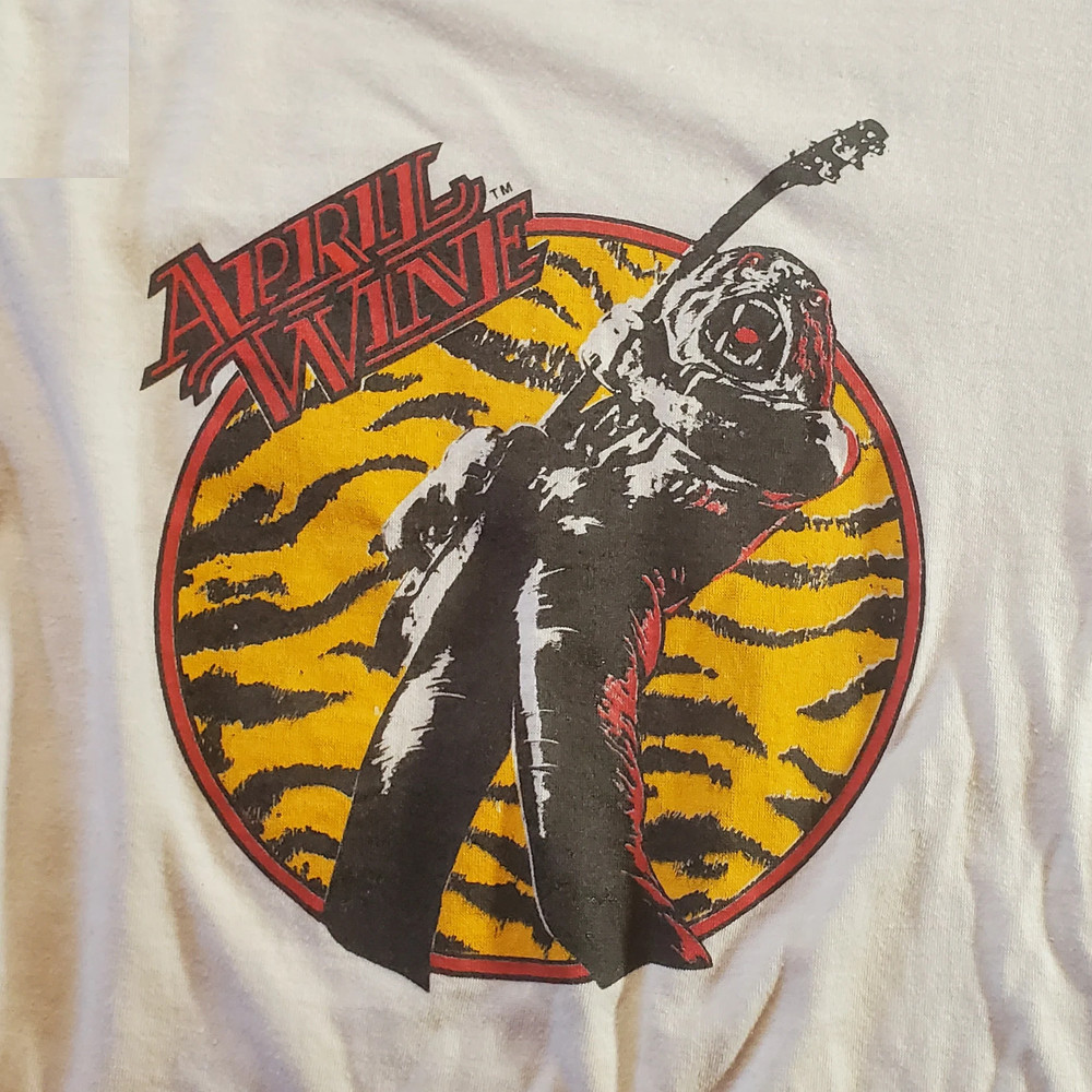 April Wine band white T-shirt Unisex tee All sizes S to 45Xl 2F162 gallery