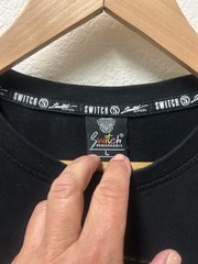 Switch remarkable limited edition Black ” DRIP TO HARD “t-shirt Sz L