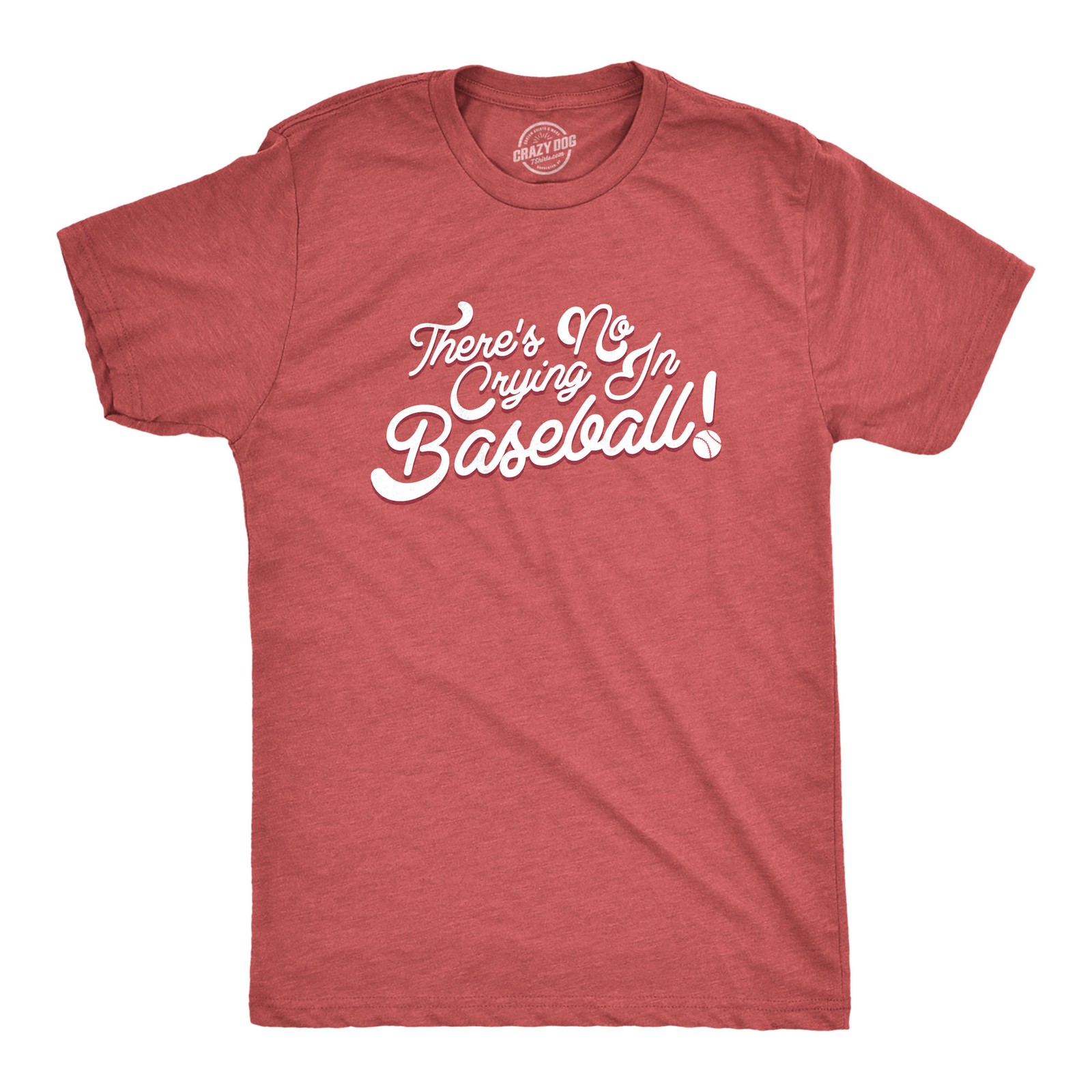 No Crying In Baseball T Shirt Funny 80s Shirts Retro Sports League Tee gallery