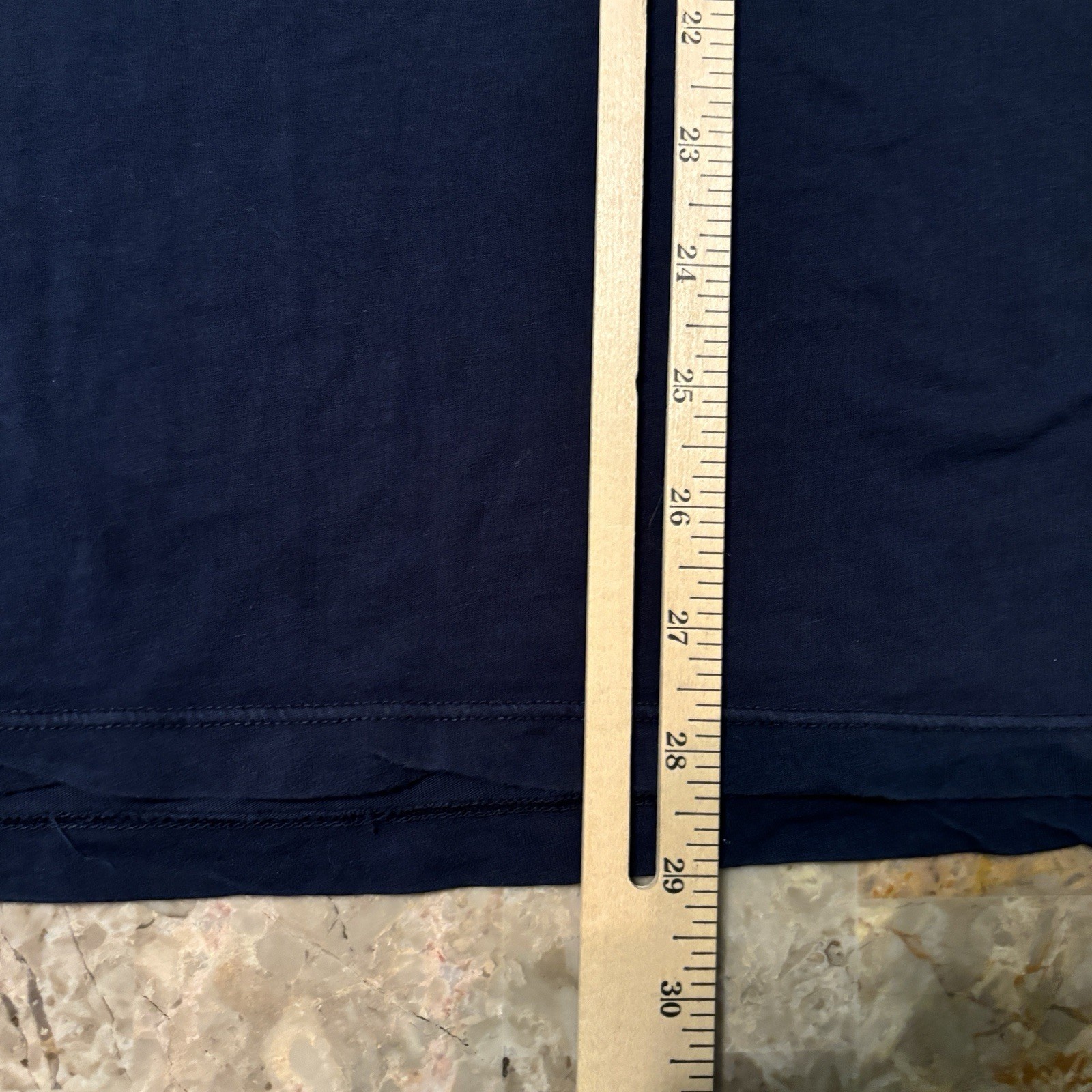 Cotton Citizen Shirt Mens Large Blue Short Sleeve Henley Tee 100% Supima USA gallery