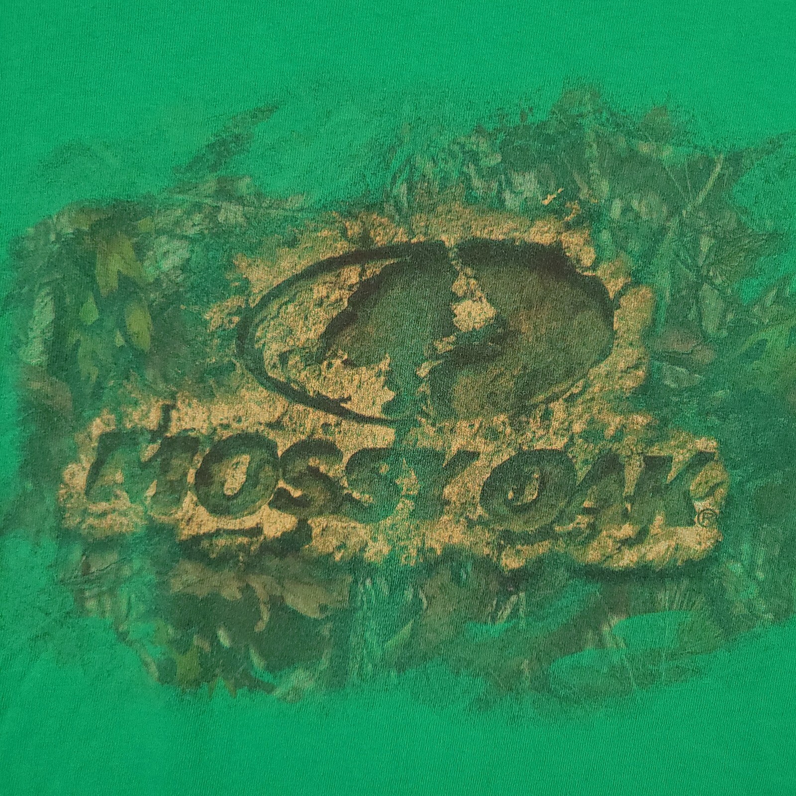 Mossy Oak T Shirt Mens XL Green Long Sleeve Graphic Tee Casual Outdoors Crewneck gallery