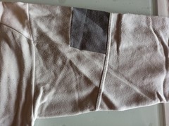 Sandiego sweatshirt, very warm, white – two shades of gray, like new