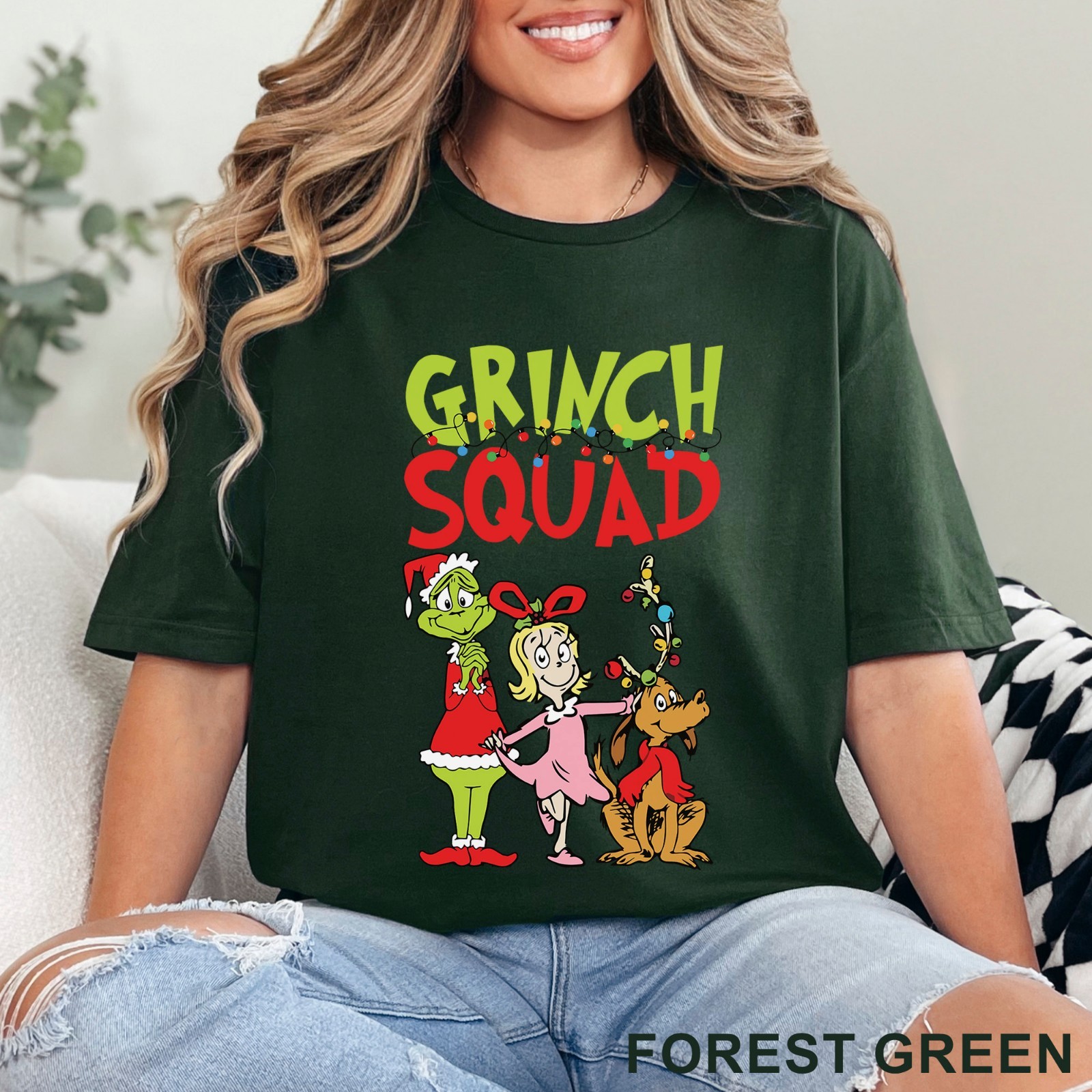 Grinch Squad Shirt, Retro Christmas Shirt, Merry Grinchmas Shirt, Grinch 203702 gallery