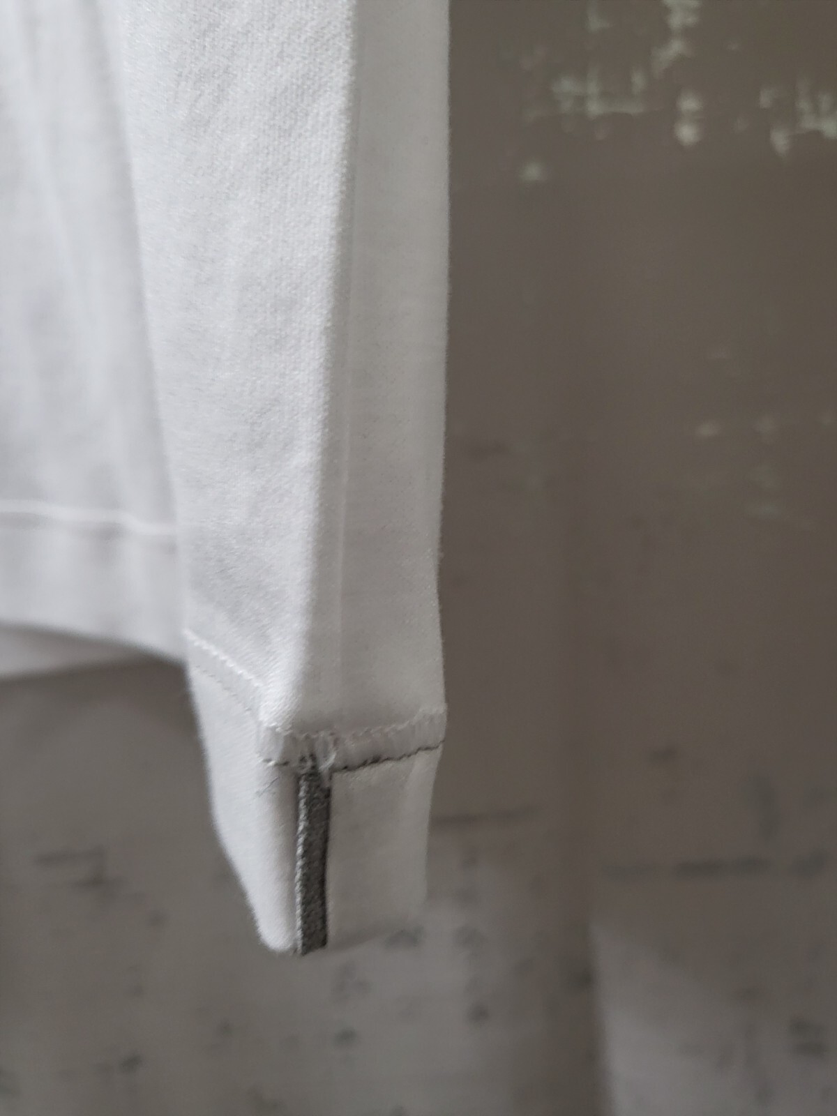 530$ Brunello Cucinelli Mens White Cotton Jersey T-Shirt with Logo Sz:US S/48EU gallery