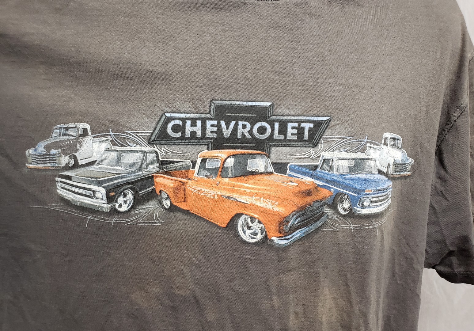 Chevrolet Classic Cars Adult Gray XL TShirt gallery