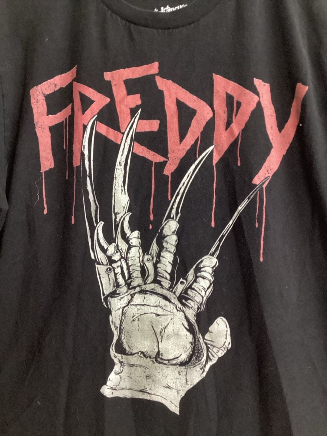 A Nightmare On Elm Street Freddy Krueger Dripping Blood Glove T-Shirt gallery
