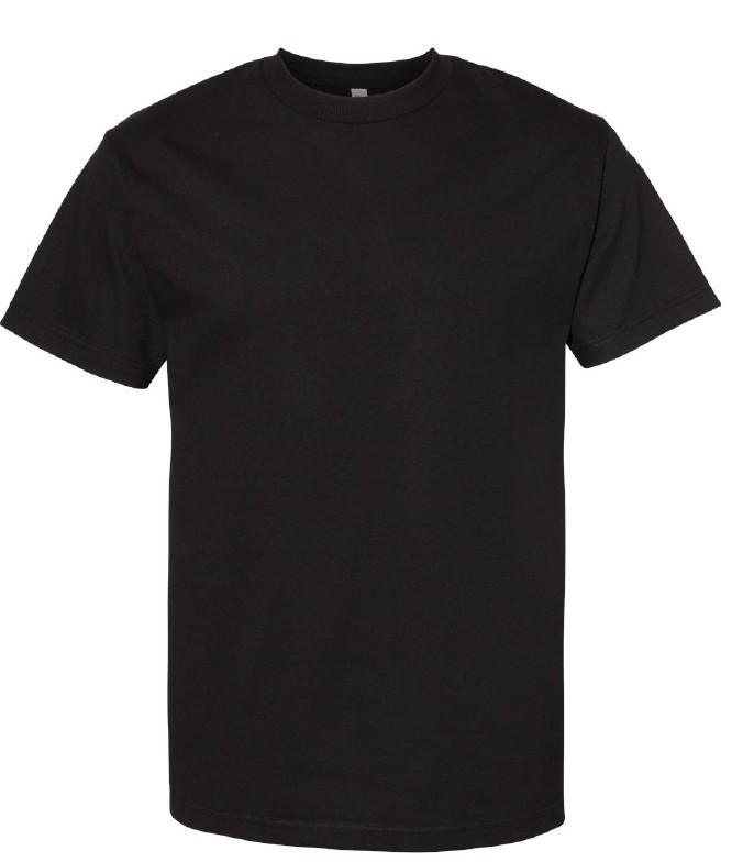 Alstyle 1301 Black T‑Shirt Small – Wholesale Case of 72 pcs – $2 Each gallery