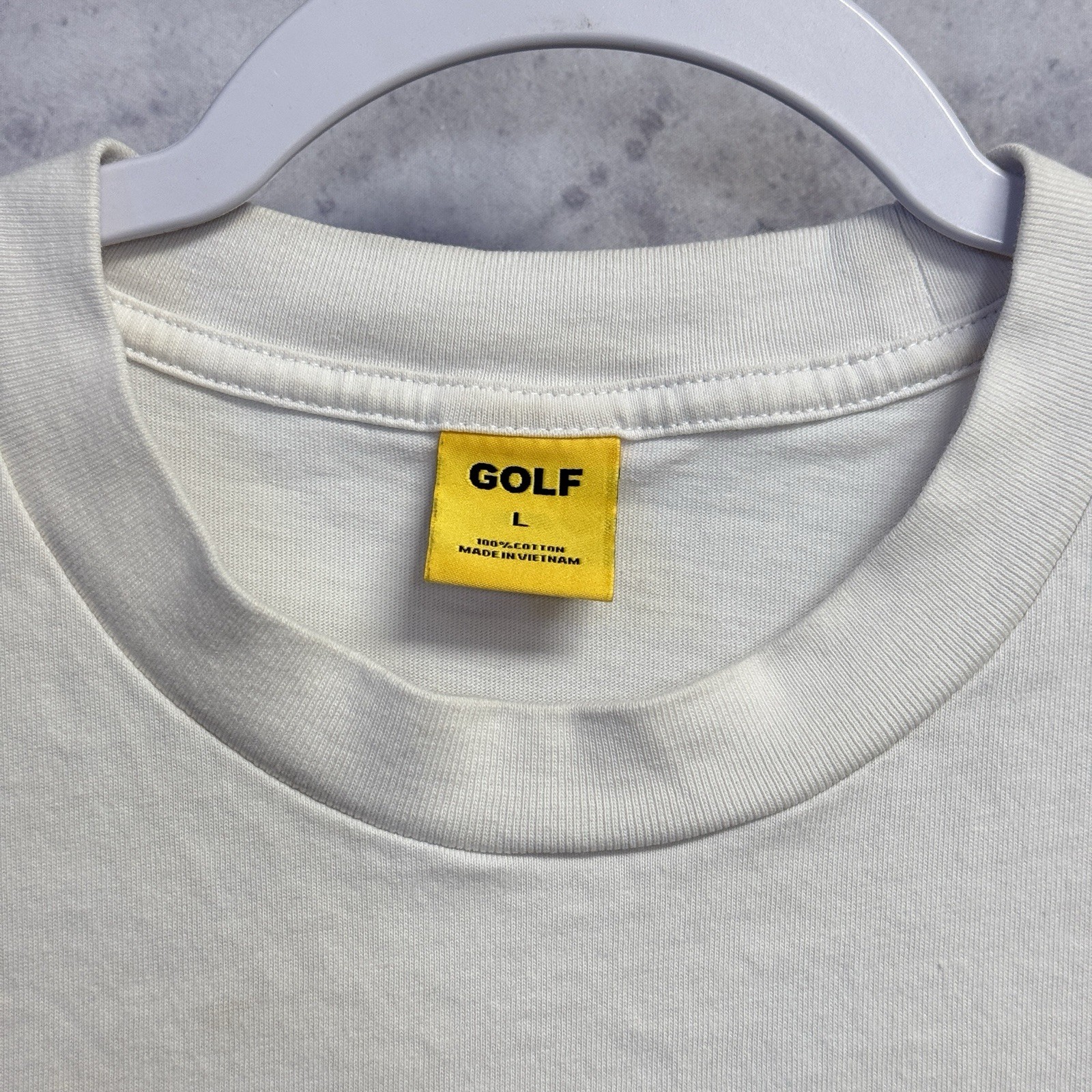 Golf Wang T Shirt Mens Large White Short Sleeve Skater Grunge gallery