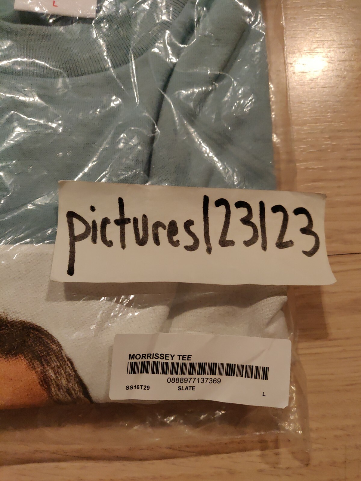 Supreme Morrissey Tee SS16 Box Logo Tyson Raekwon Neil Mafia Lou Nas Mane Motion gallery