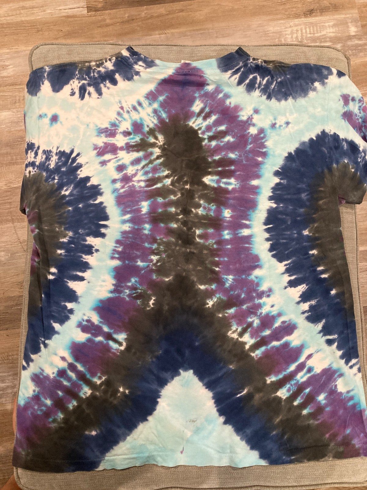 TIE DYE WIZARD - 90s Vintage T-Shirt, XL - legit gorgeous shirt gallery