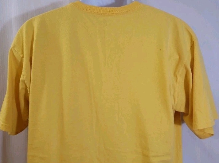 Vintage Tupac Mens L Yellow Graphic Print "How Long Will They Mourn Me" T-Shirt gallery