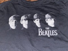 The Beatles John Paul George and Ringo Shirt Sz L