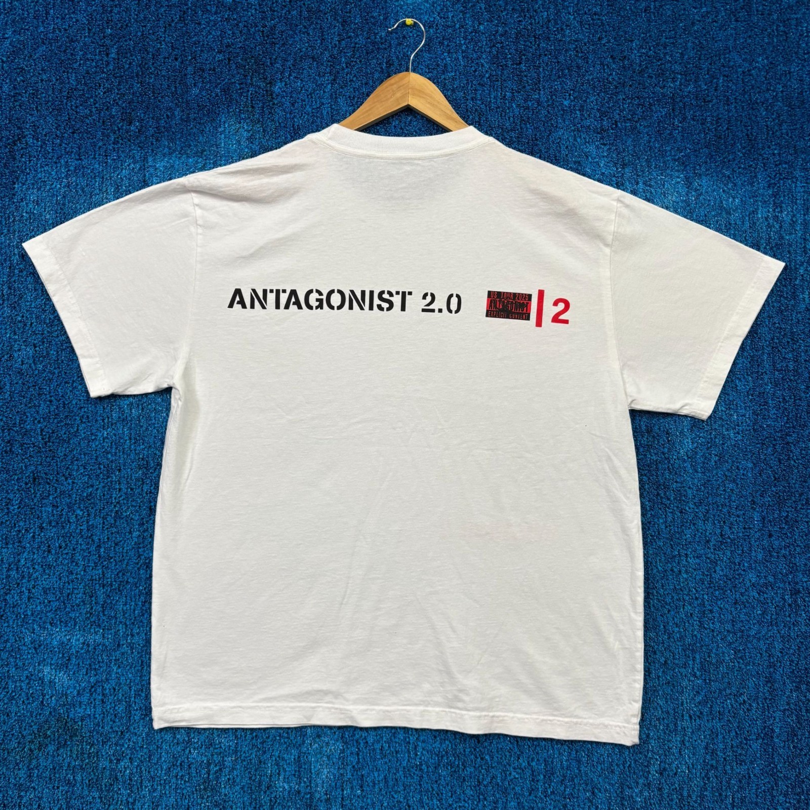 Playboi Carti The Antagonist 2.0 Tour Volume 2 Hip Hop Tee L gallery