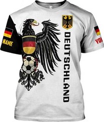 Personalized Germany Shirt 3D Germany Shirts German Flag Shirt