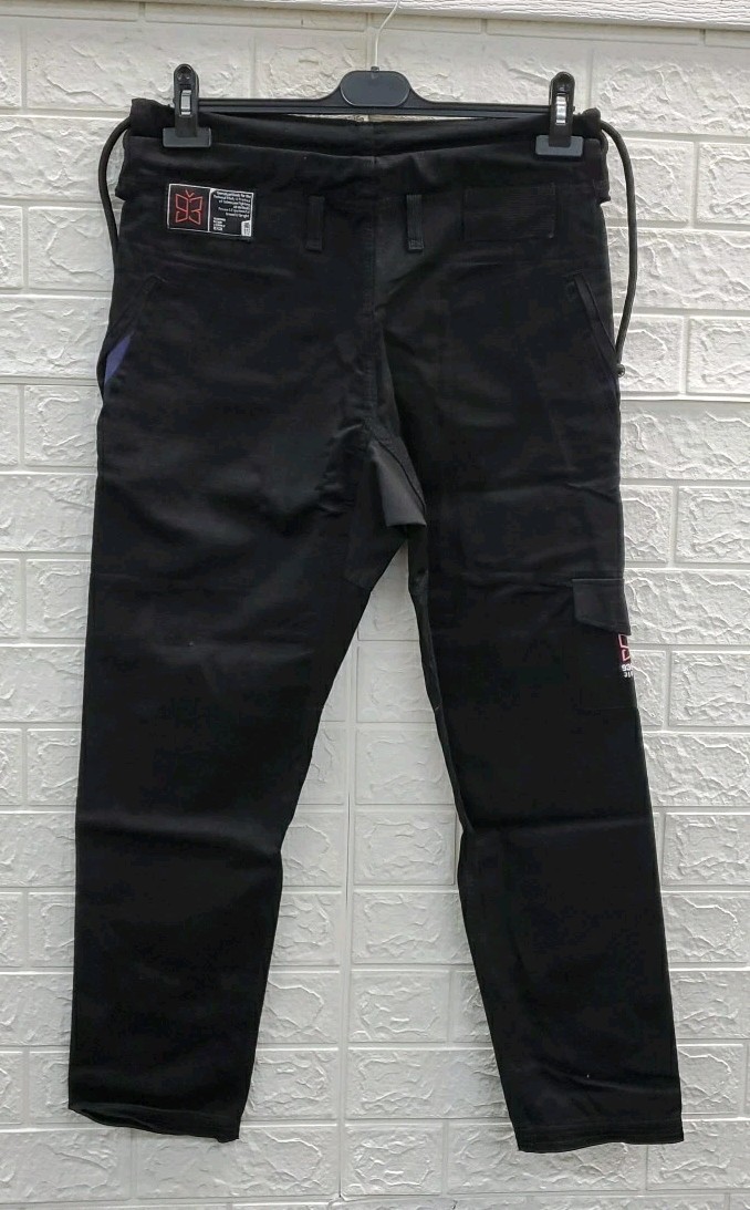 New 93 Brand Butterfly Originals Casual GI Pants Black Size F2