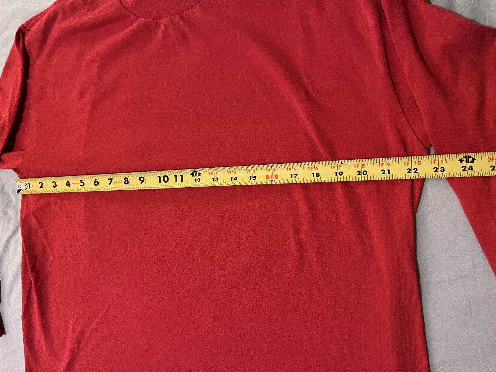 Vintge Sunbelt Sportswear T Shirt XL Mens red Long Sleeve Single Stitch 90s USA gallery