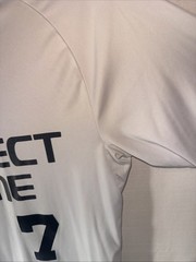 Rawlings Perfect Game Shirt White #7 Softball Baseball Size Medium