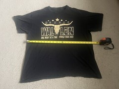2023 Morgan Wallen One Night at a Time Tour Shirt Country Music Night M L Large?