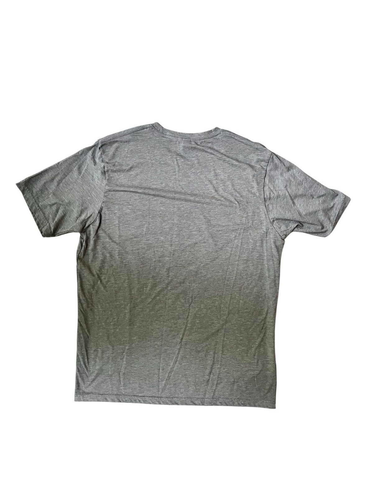 Graphic Monster Burger Tee Mens Size Large Heathered Brown Hand Silkscreened gallery