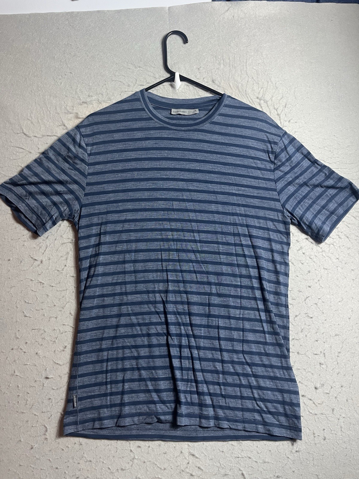 Icebreaker Merino Shirt Small S Crew Wool Lyocell Nylon Outdoor Hiking Mens