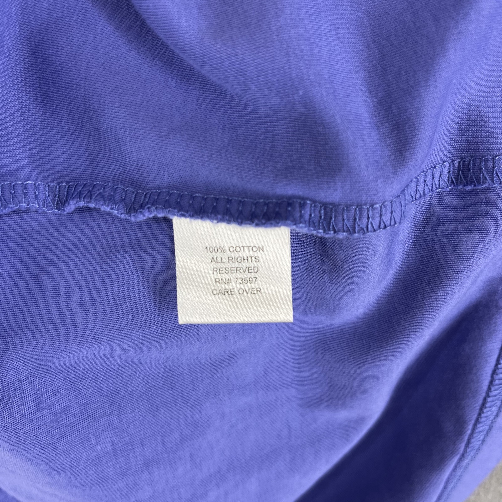 Raffi Shirt Mens Large Blue V Neck 100% Cotton Soft Casual Lightweight Tee Top gallery