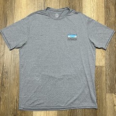 O’Neill Men’s Gray Graphic Performance Tee 2XL Surfer Beach Outdoor Horizon EUC!