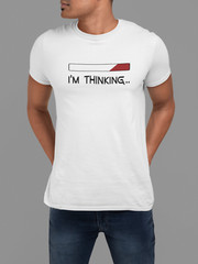 100% cotton I’m Thinking… T-shirt, choose your color and size FC031