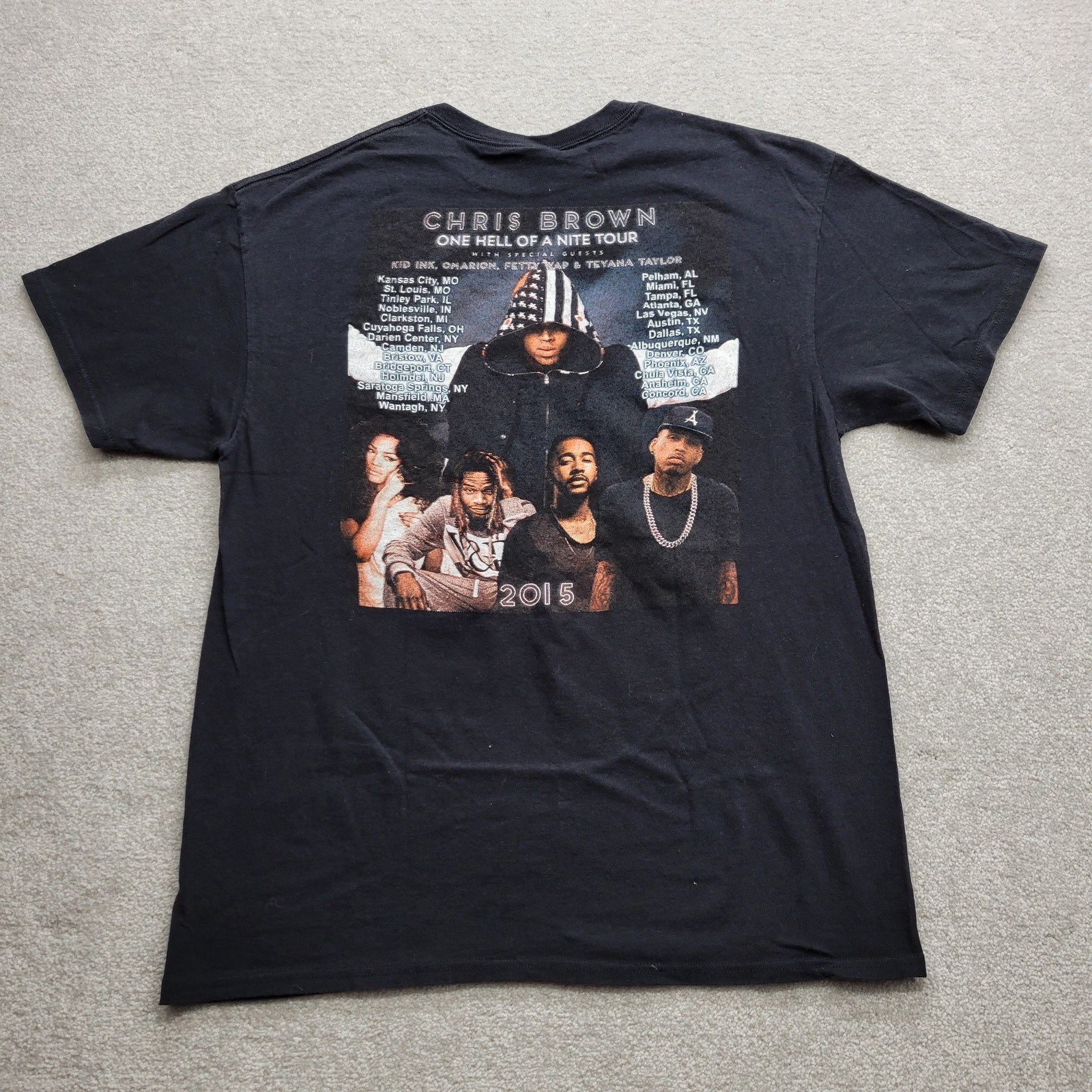 Delta Pro Weight Chris Brown & Fetty Wap One Hell Of A Nite Tour 2015 Tour Large gallery