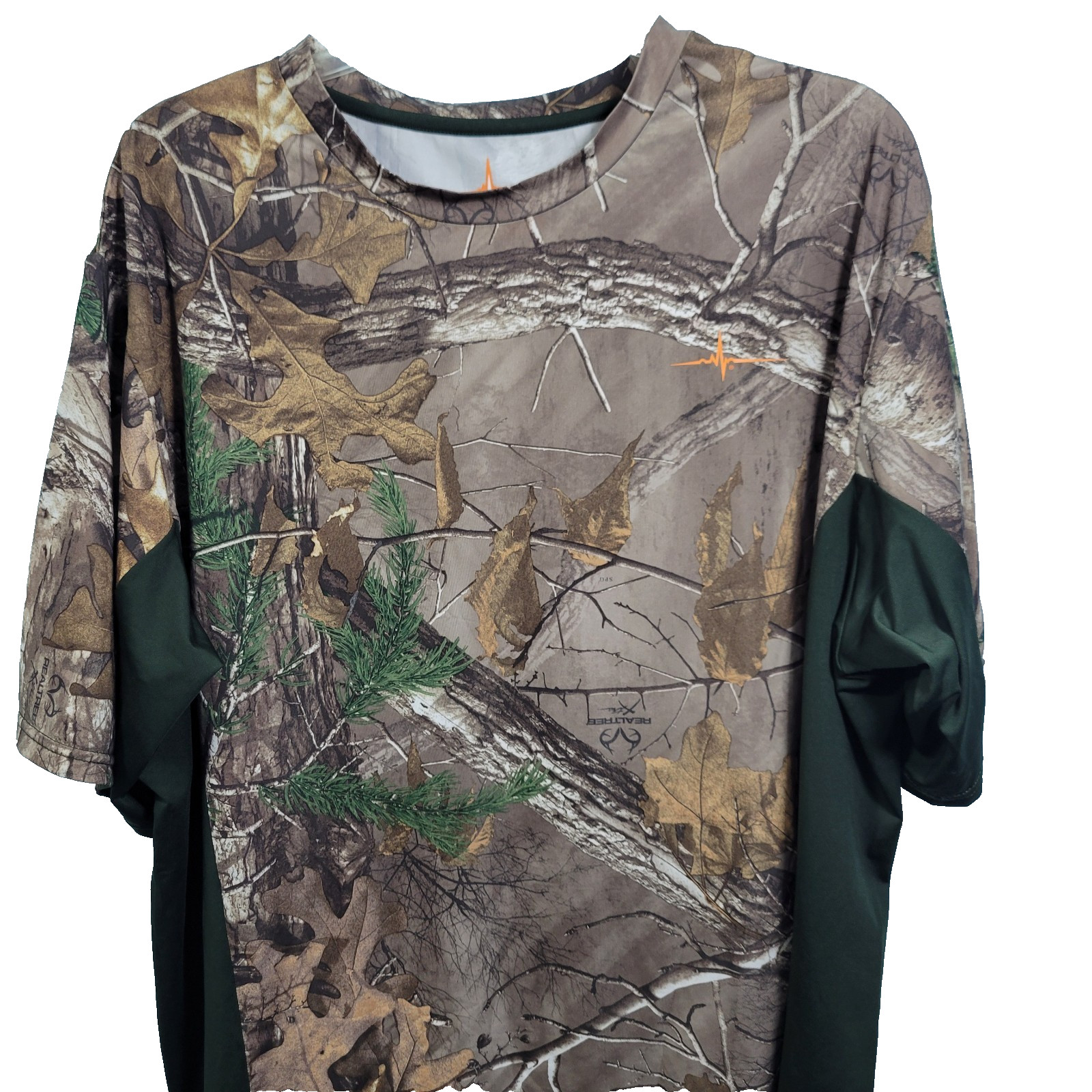 Habit Men's Green Camouflaged Performance T Shirt Size XL 51926-1360 gallery