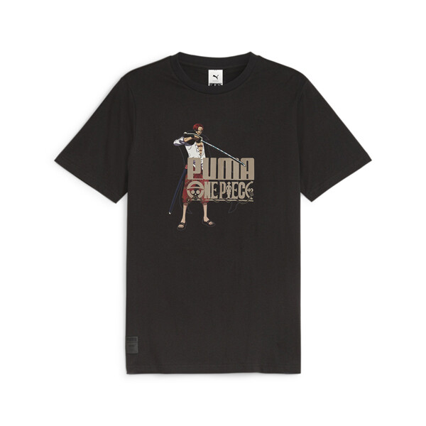 One Piece PUMA x ONE PIECE Graphic T-shirt Shanks Black Japan New