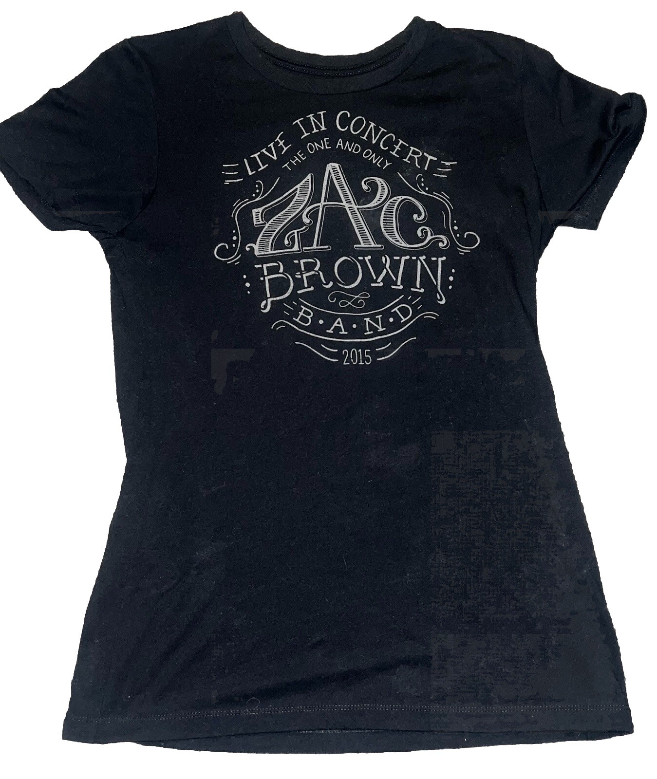 Zac Browns Southern Ground Tour Tee Women’s L 2015 Jekyll & Hyde Country music￼ gallery