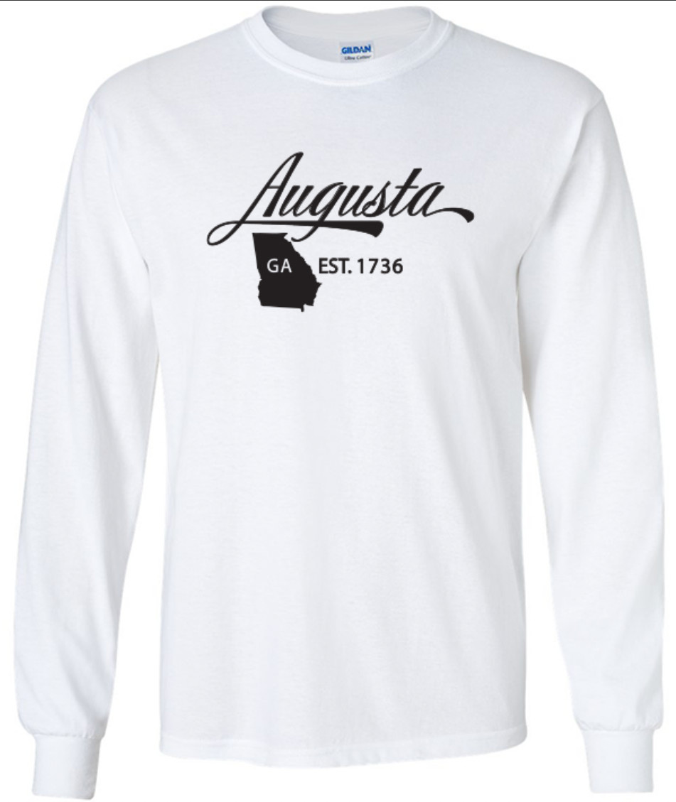 Augusta Georgia State T-Shirt Long Sleeve Graphic Tee Unisex Apparel Design gallery