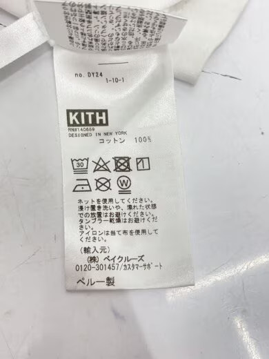 KITH T-shirt / L / Cotton / White / Print / 21-071-060-0034-1-0 gallery
